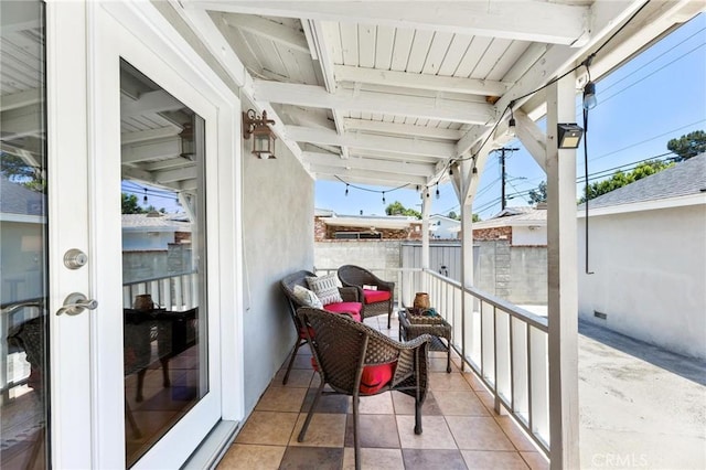 16728 Los Alimos St, Granada Hills, CA 91344 - view of balcony