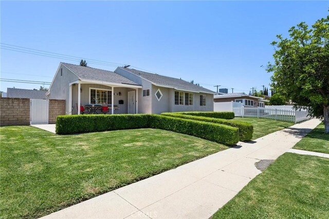 16728 Los Alimos St, Granada Hills, CA 91344 - view of ranch-style home
