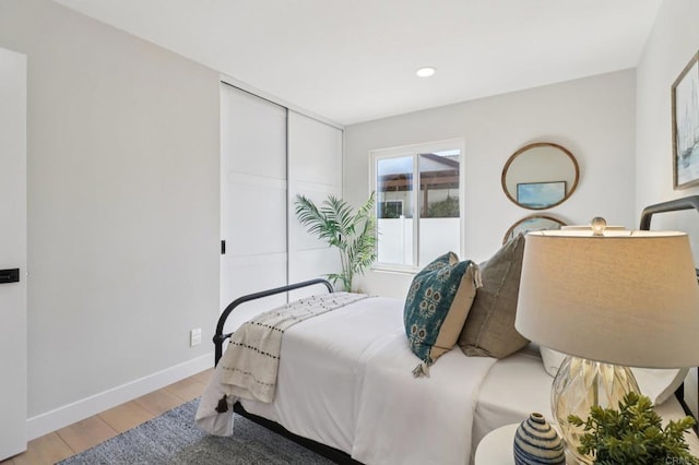 1358 Walnutview Dr, Encinitas, CA 92024 - bedroom with light wood-style floors and recessed lighting