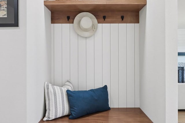 1358 Walnutview Dr, Encinitas, CA 92024 - mudroom featuring wood finished floors
