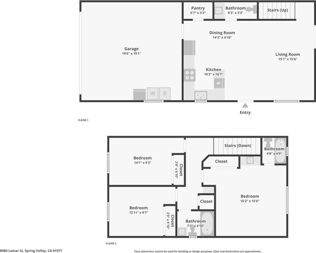 8980 Lamar St # 6, Spring Valley, CA 91977 - view of room layout