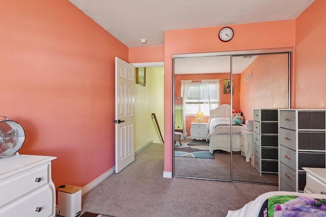 8980 Lamar St # 6, Spring Valley, CA 91977 - bedroom with carpet and a closet