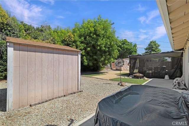 341 Mellane Cir, Orland, CA 95963 - view of yard with a shed