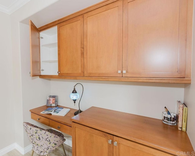 2740 E Bainbridge Rd, San Diego, CA 92106 - unfurnished office featuring crown molding and baseboards