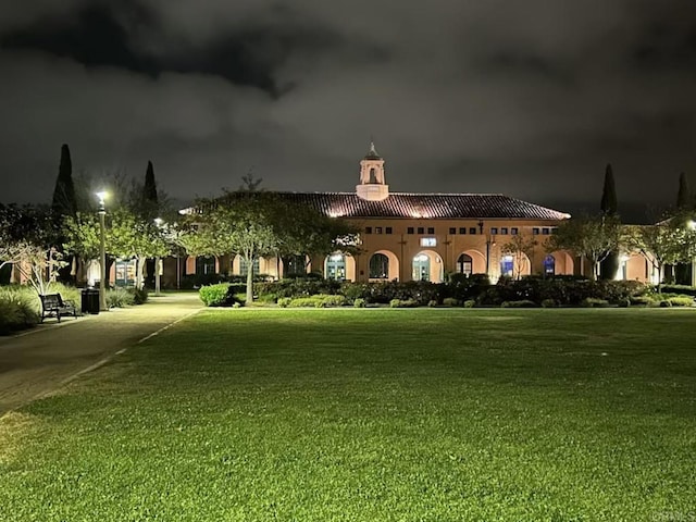 2740 E Bainbridge Rd, San Diego, CA 92106 - view of property at twilight