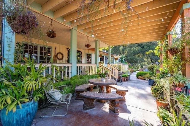 2310 Oak Haven Ln, Arroyo Grande, CA 93420 - view of covered porch