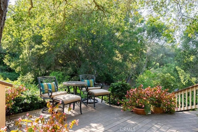 2310 Oak Haven Ln, Arroyo Grande, CA 93420 - view of wooden deck