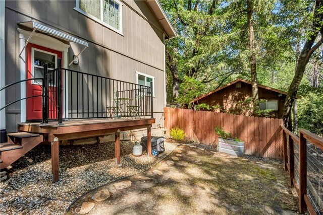 16635 Mountain View Dr, Cobb, CA 95426 - view of yard