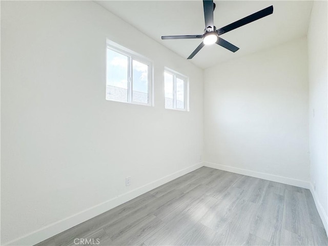 10408 Kalmia St, Los Angeles, CA 90002 - spare room featuring light wood-style floors and a ceiling fan