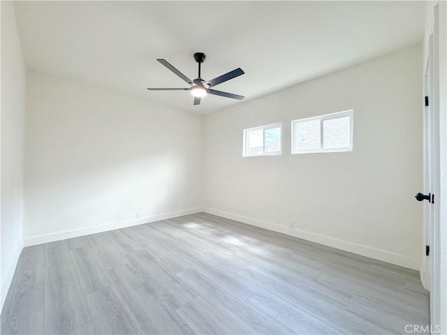 10408 Kalmia St, Los Angeles, CA 90002 - unfurnished room featuring a ceiling fan and wood finished floors