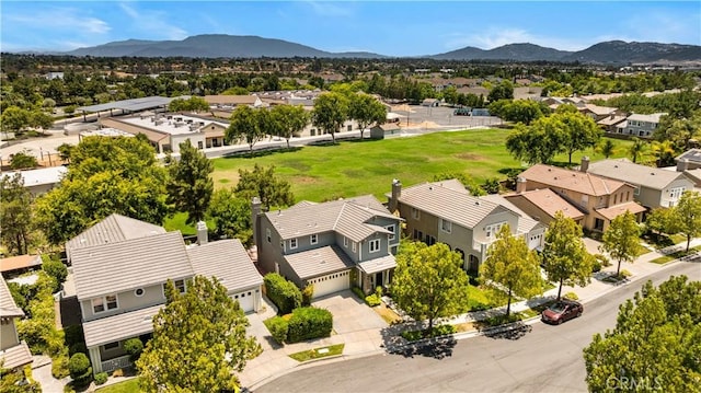 39886 Worthington Pl, Temecula, CA 92591 - aerial perspective of suburban area featuring a mountainous background