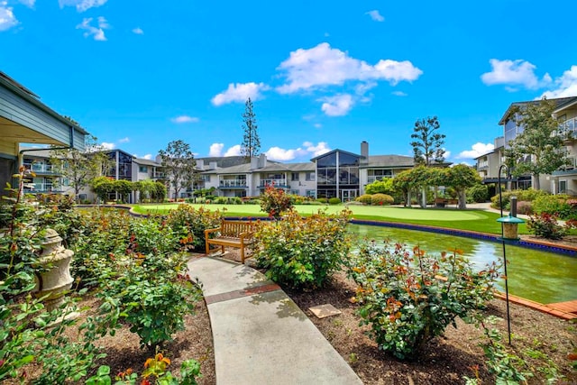 1508 Circa Del Lago Unit B205, San Marcos, CA 92078 - view of home's community featuring a residential view and a putting green