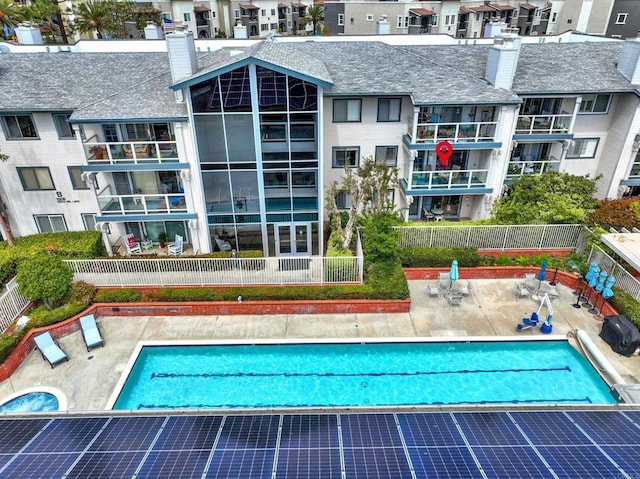 1508 Circa Del Lago Unit B205, San Marcos, CA 92078 - community pool with a patio
