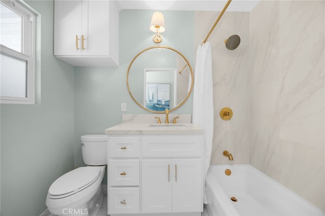 8328 Fernadel Ave, Pico Rivera, CA 90660 - full bathroom with vanity and shower / bathtub combination with curtain