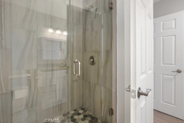 2639 Cameron Unit 119, Anaheim, CA 92801 - bathroom featuring a shower stall
