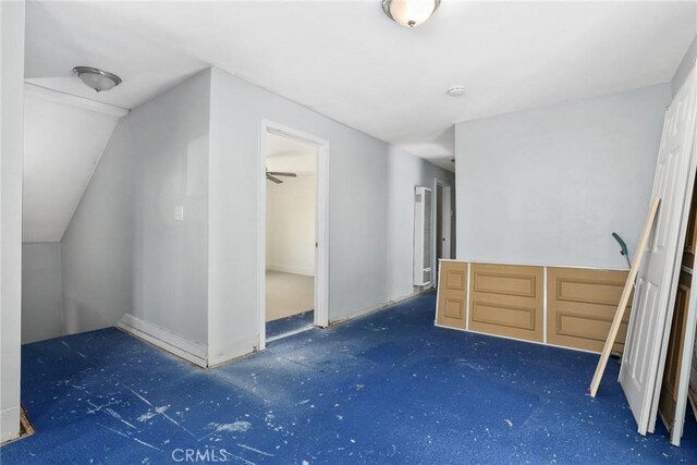 3561 E 6th St, Los Angeles, CA 90023 - additional living space featuring carpet floors and a ceiling fan