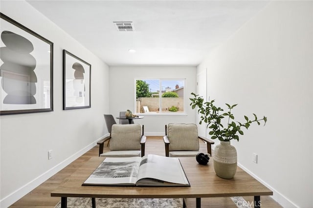 413 N Rimhurst Ave, Covina, CA 91724 - office space with baseboards and wood finished floors