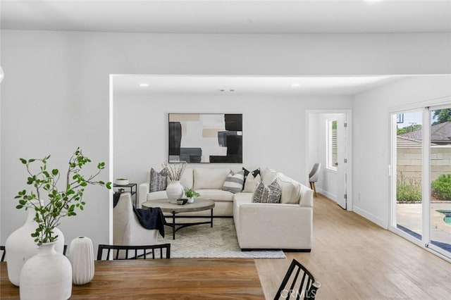 413 N Rimhurst Ave, Covina, CA 91724 - living area with wood finished floors and recessed lighting