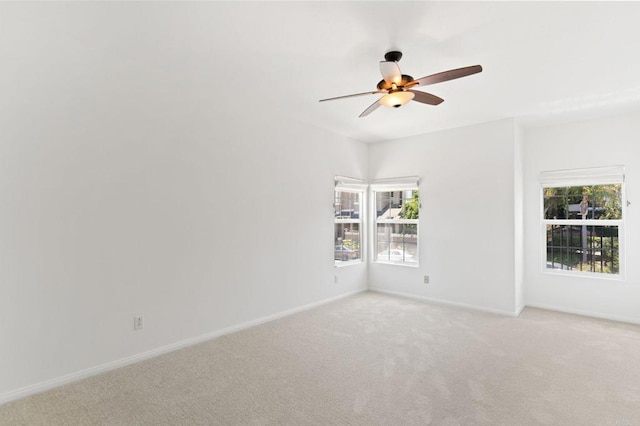 2534 Navarra Dr Unit C, Carlsbad, CA 92009 - unfurnished room with a ceiling fan and light colored carpet