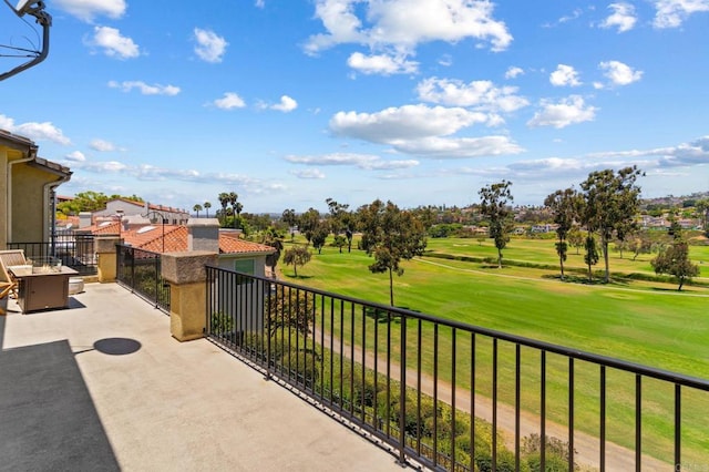 2534 Navarra Dr Unit C, Carlsbad, CA 92009 - patio / terrace featuring view of golf course