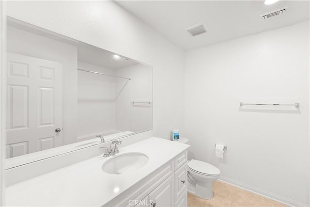 16017 Tanzinite Ln, Chino, CA 91708 - bathroom with vanity, tile patterned floors, and recessed lighting