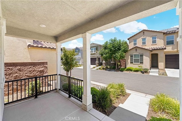 16017 Tanzinite Ln, Chino, CA 91708 - view of patio / terrace with a residential view