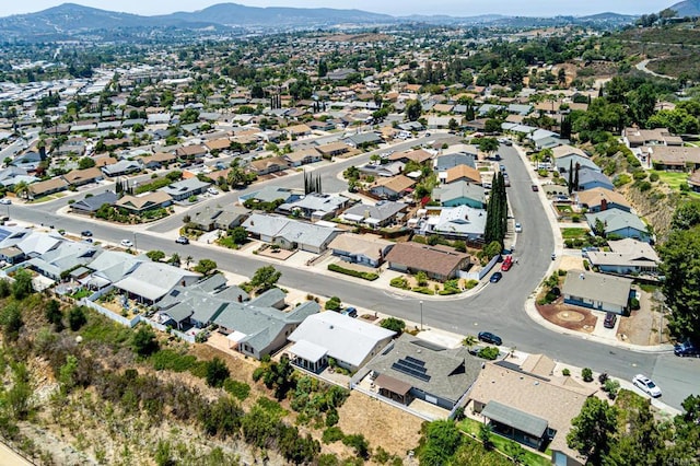 1926 Pamela Ln, Escondido, CA 92026 - aerial view of property's location featuring mountains and nearby suburban area