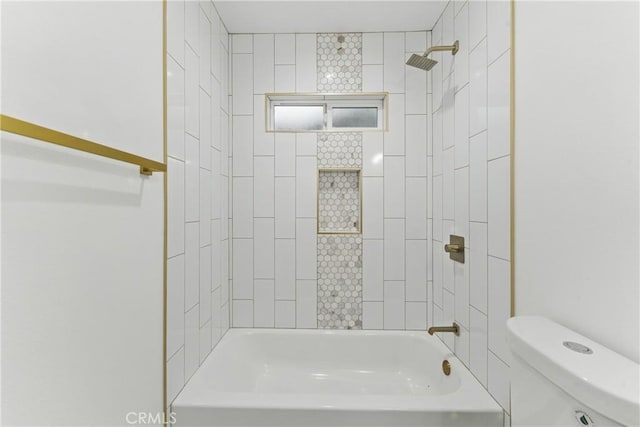 5171 S Wilton Pl, Los Angeles, CA 90062 - full bath featuring toilet and shower / washtub combination