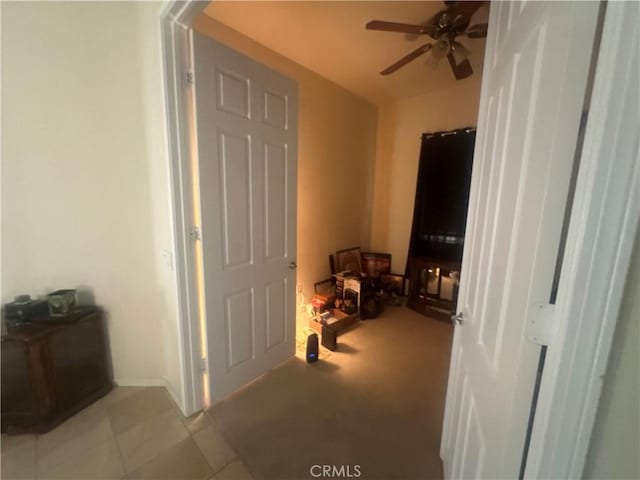 1185 Lantana Rd, Beaumont, CA 92223 - hall featuring light tile patterned floors