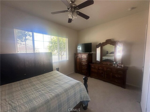 1185 Lantana Rd, Beaumont, CA 92223 - bedroom featuring carpet floors and a ceiling fan