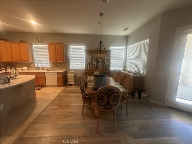 1185 Lantana Rd, Beaumont, CA 92223 - dining room with light wood-style floors