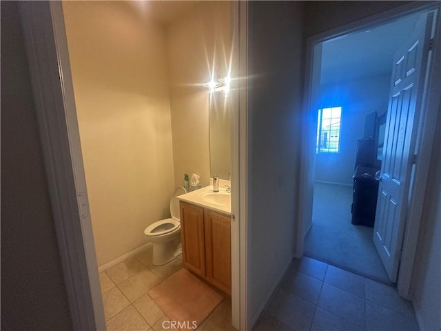 1185 Lantana Rd, Beaumont, CA 92223 - bathroom featuring vanity and tile patterned floors