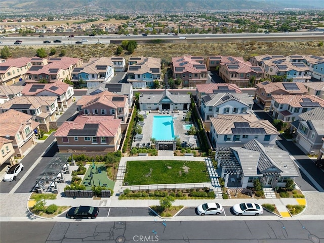 15147 Ridge Ln Unit 5, Fontana, CA 92336 - drone / aerial view of a mountainous background