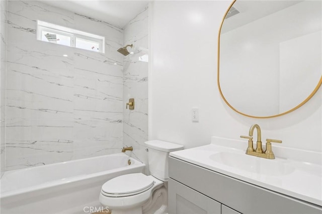 17043 Celtic St, Granada Hills, CA 91344 - bathroom featuring vanity and shower / tub combination