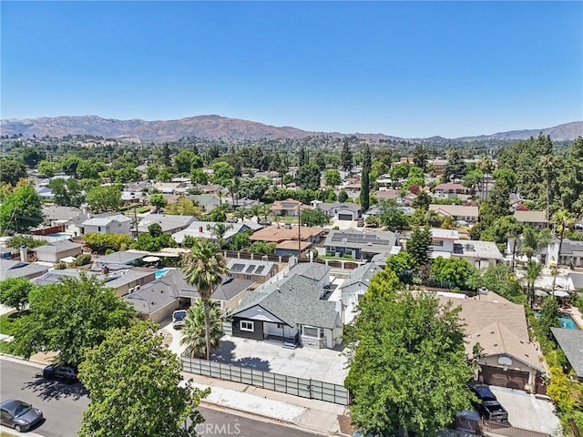 17043 Celtic St, Granada Hills, CA 91344 - aerial view of residential area with a mountainous background