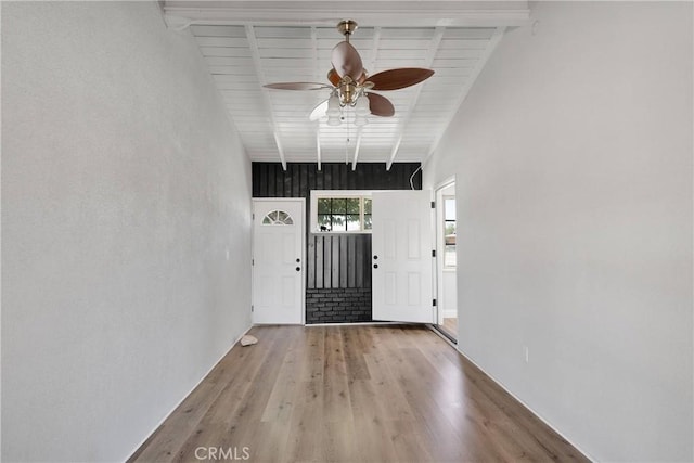 21815 Jelan Ave, Apple Valley, CA 92307 - property entrance featuring a ceiling fan