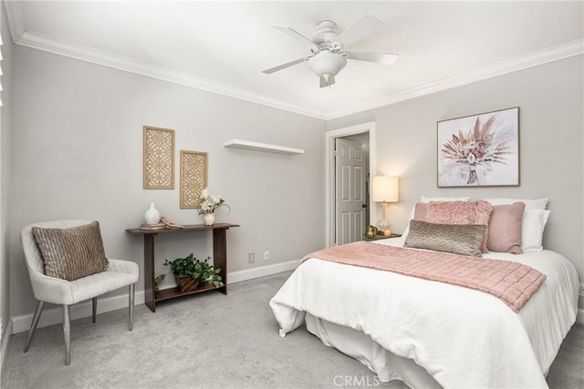 24343 Landover Rd Unit 139, Laguna Hills, CA 92653 - bedroom with carpet floors, crown molding, and ceiling fan