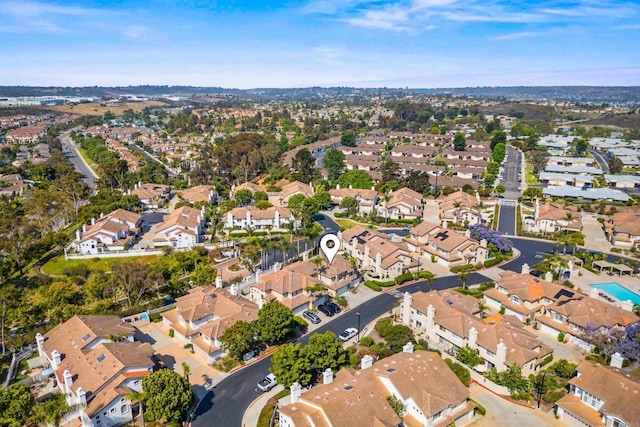 4625 Los Alamos Way Unit C, Oceanside, CA 92057 - aerial view of property's location featuring nearby suburban area
