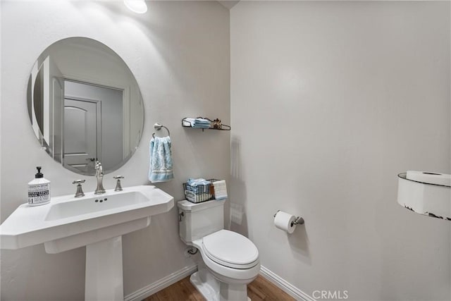 14217 Pemberley Passage Ave, Bakersfield, CA 93311 - half bath with toilet and wood finished floors