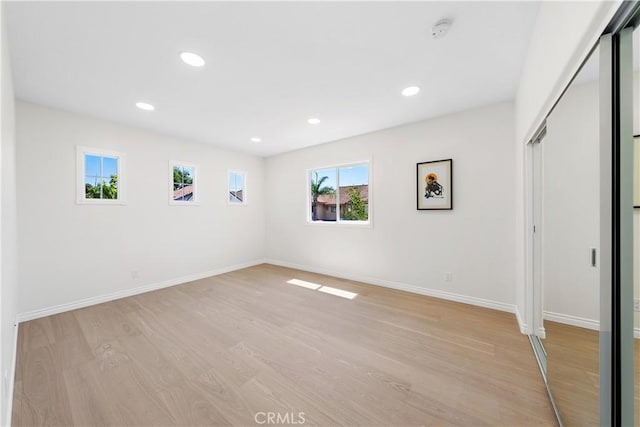 15 Lyon Rdg, Aliso Viejo, CA 92656 - basement featuring light wood-type flooring and recessed lighting