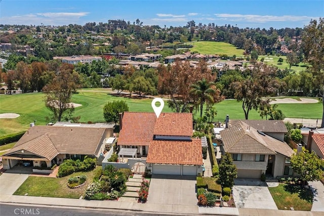 26532 Via Marina, Mission Viejo, CA 92691 - aerial perspective of suburban area with a local golf course and a tree filled landscape