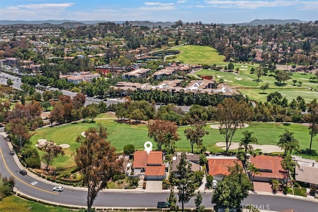 26532 Via Marina, Mission Viejo, CA 92691 - view of property location featuring a local golf course, a mountainous background, and nearby suburban area