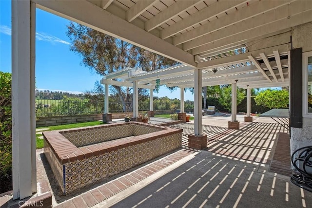 26532 Via Marina, Mission Viejo, CA 92691 - fenced backyard featuring a pergola and a patio area