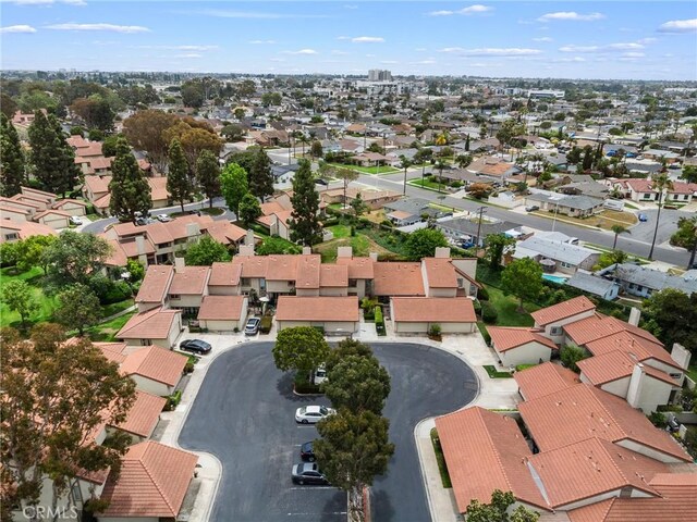8396 Goldsport Cir, Huntington Beach, CA 92646 - aerial view of property and surrounding area with nearby suburban area