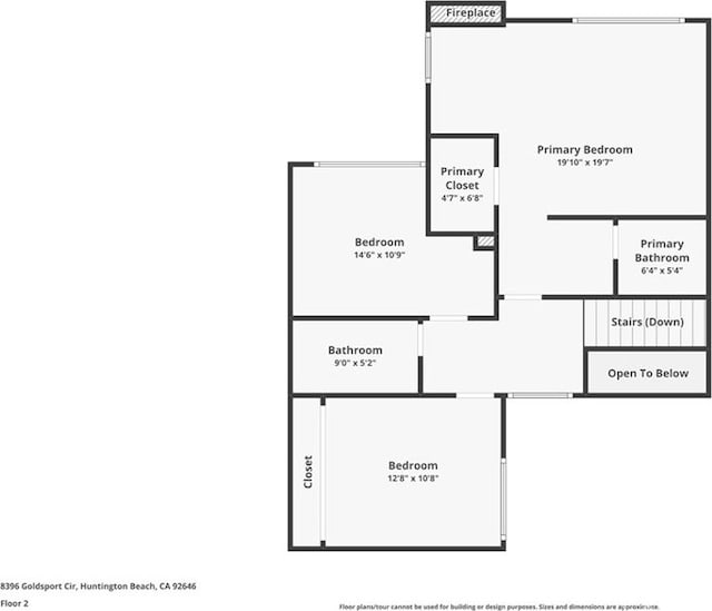 8396 Goldsport Cir, Huntington Beach, CA 92646 - view of property floor plan