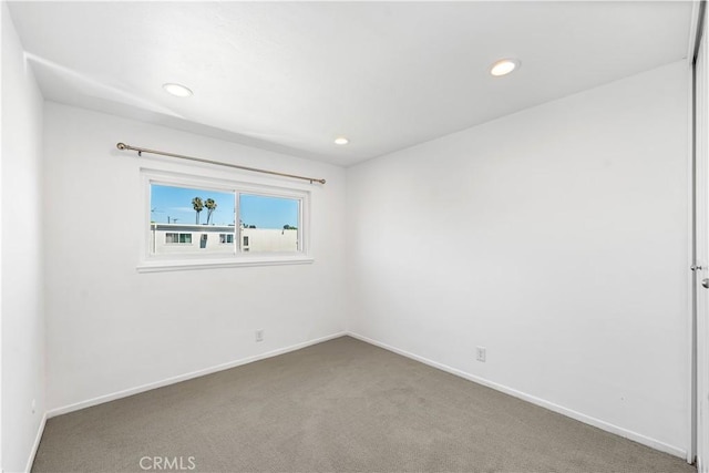 7135 Coldwater Canyon Ave Unit 16, North Hollywood, CA 91605 - carpeted empty room featuring recessed lighting