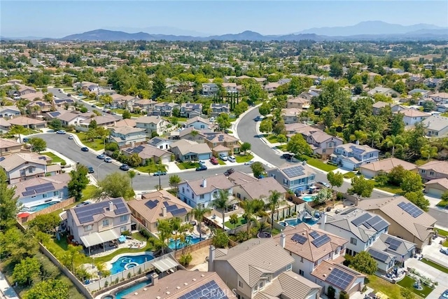 32839 Tiempo Cir, Temecula, CA 92592 - aerial perspective of suburban area with a mountainous background and a pool