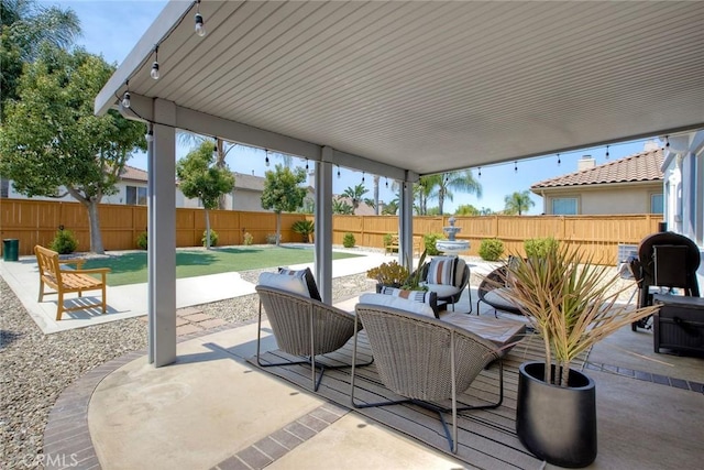 32839 Tiempo Cir, Temecula, CA 92592 - fenced backyard featuring a patio