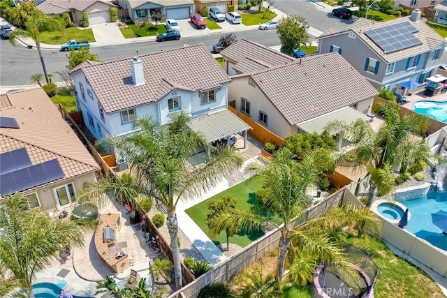 32839 Tiempo Cir, Temecula, CA 92592 - aerial view of residential area with a pool area