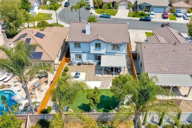 32839 Tiempo Cir, Temecula, CA 92592 - aerial perspective of suburban area featuring a pool
